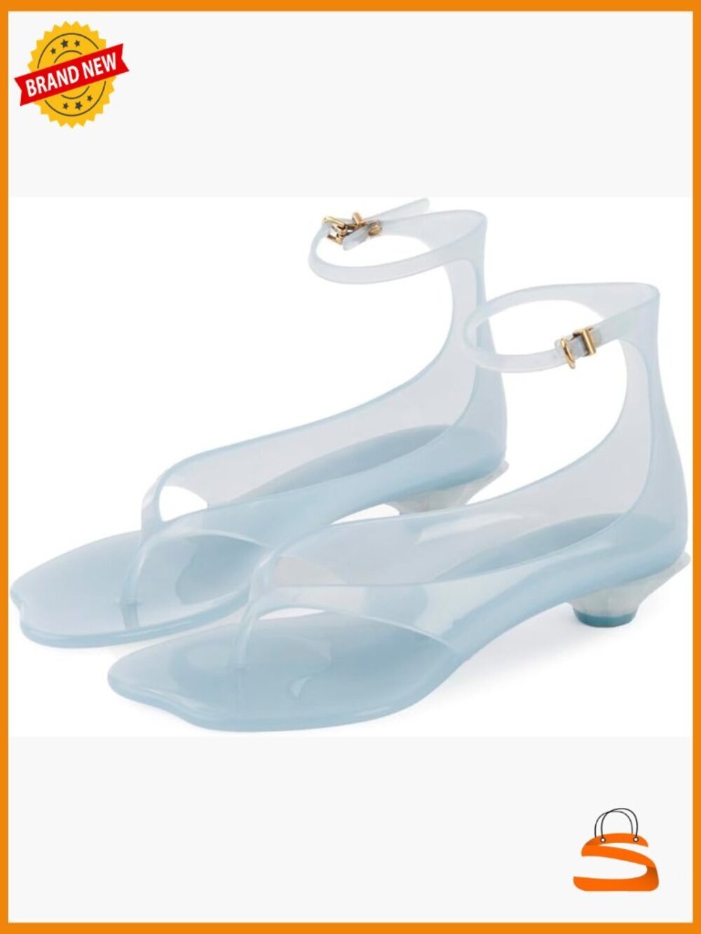 Kitten Heel Square Toe Tabi Sandals Ankle Strap Dressy Summer Shoes